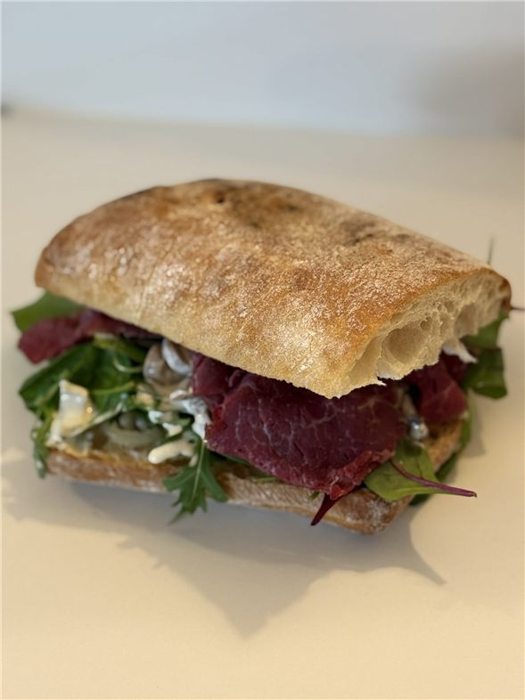 Mushroom Steak Sandwich